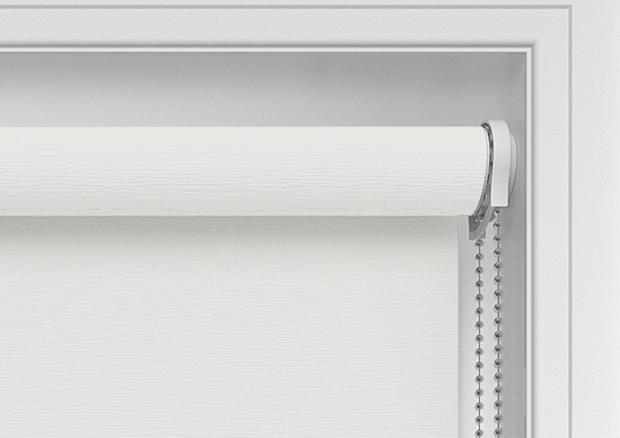 Toulouse (Blackout), Textured Grey - Twist&Fit Roller Blind - Image 11